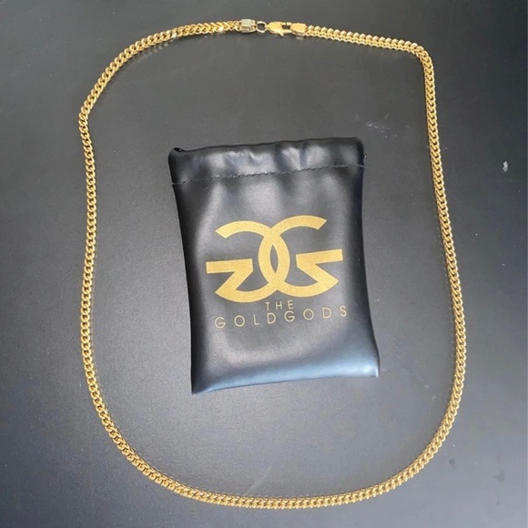 18k Gold Plated Chain - Picture 1 of 5